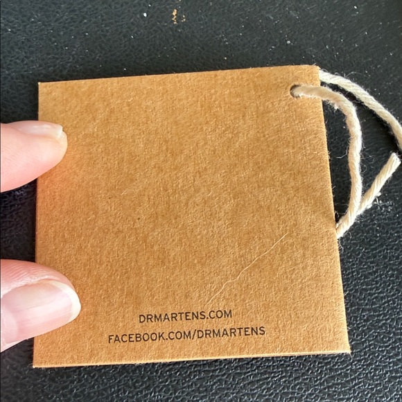 Dr. Martens Black Leather Boots with Yellow Accents - Picture 4 of 12